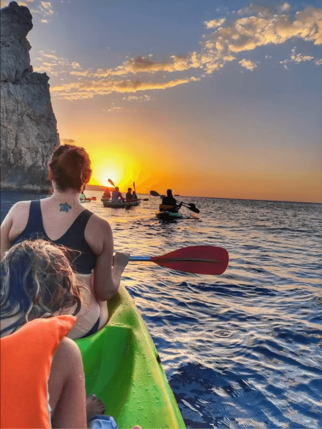 Kayak Ibiza Things To Do San Miguel Kayak tour in Port de San Miguel, Ibiza