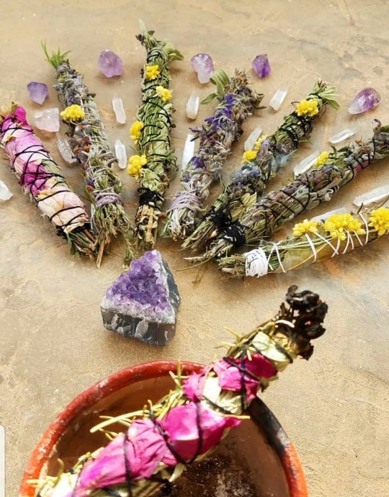 Smudge Stick Herbal Workshop Ibiza Quirky Things To Do Herbal workshop and smudge sticks in Ibiza