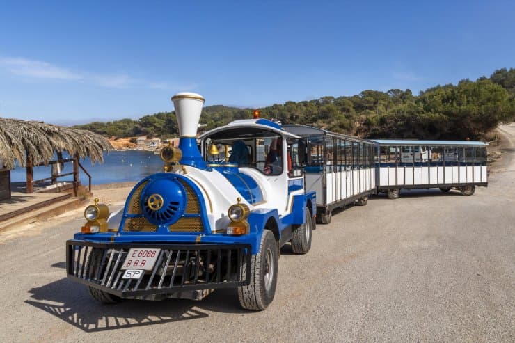 Tourist Train from Santa Eulalia