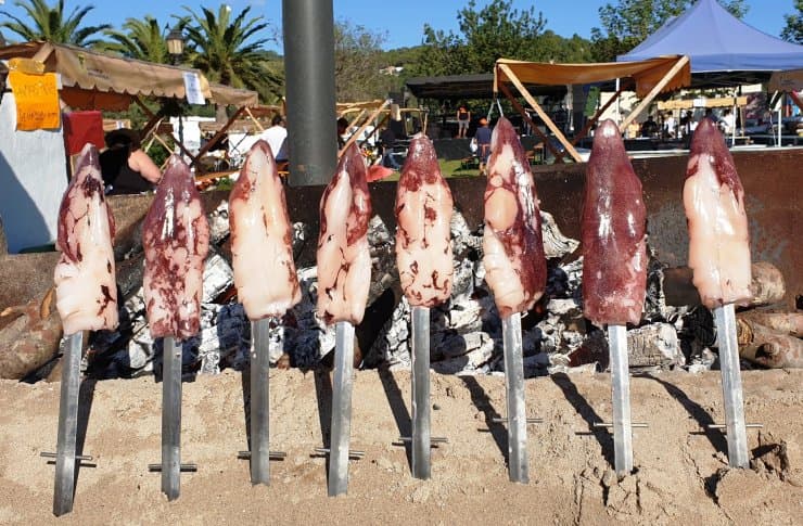 'Fira des Calamar' - Squid fair in San Carlos