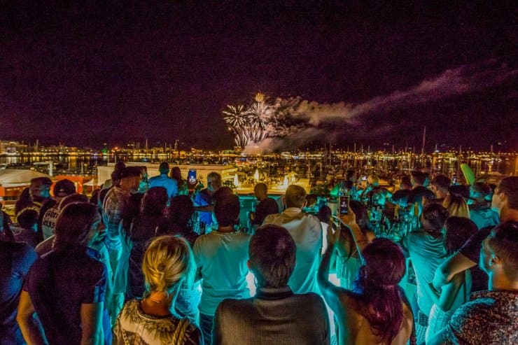 San Antonio's dazzling firework display