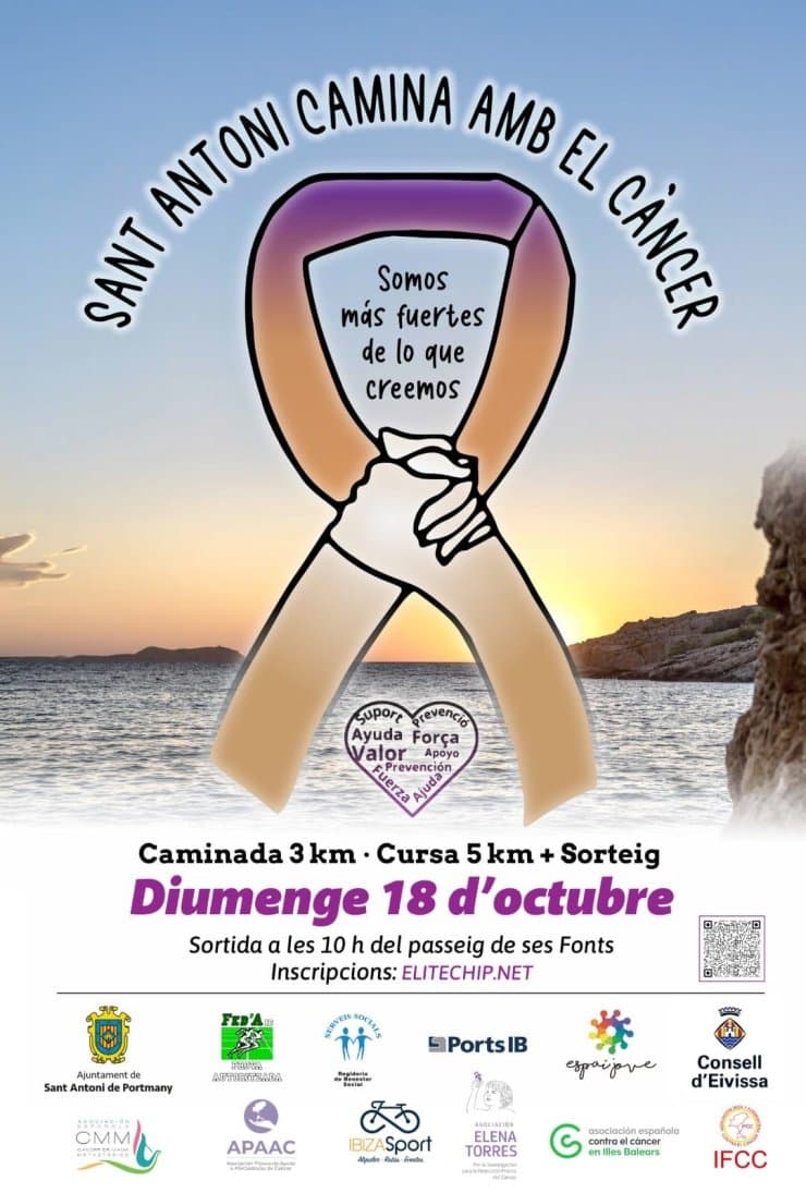 Charity walk against cancer in San Antonio