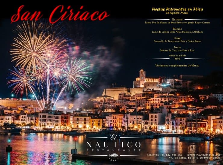 Dinner And Fireworks Display At El Nautico