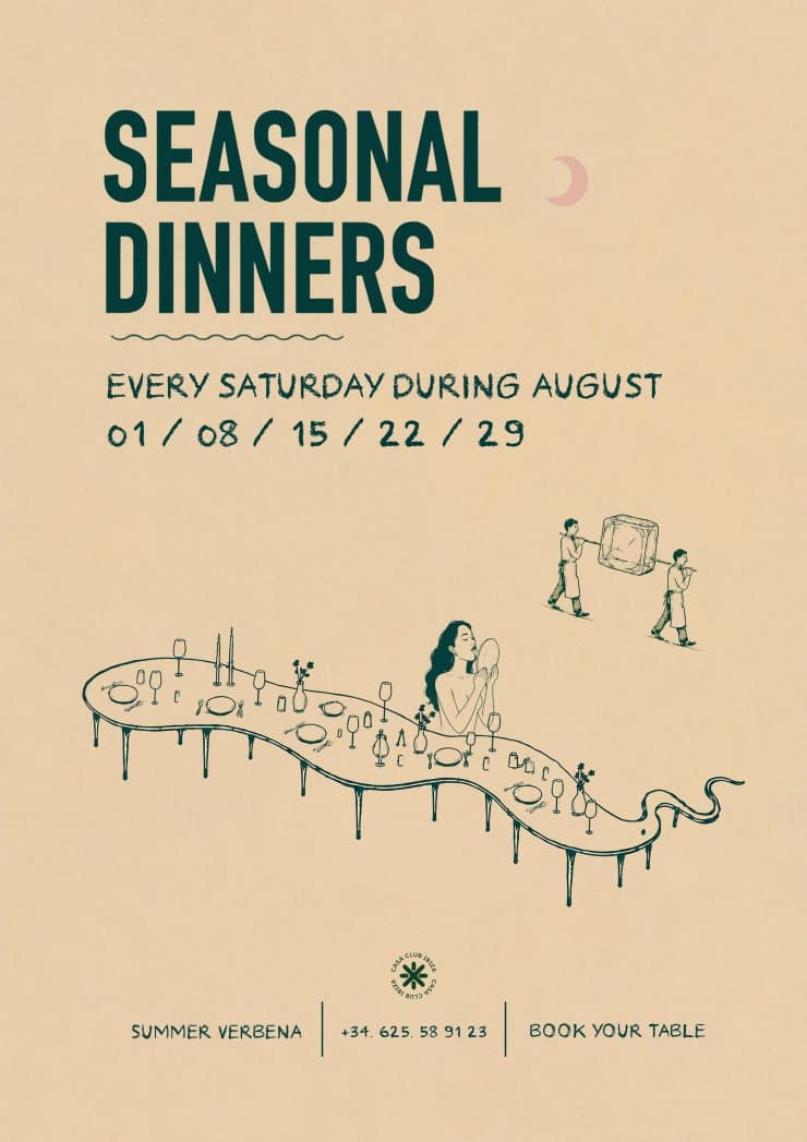 Seasonal Dinners At Casa Club