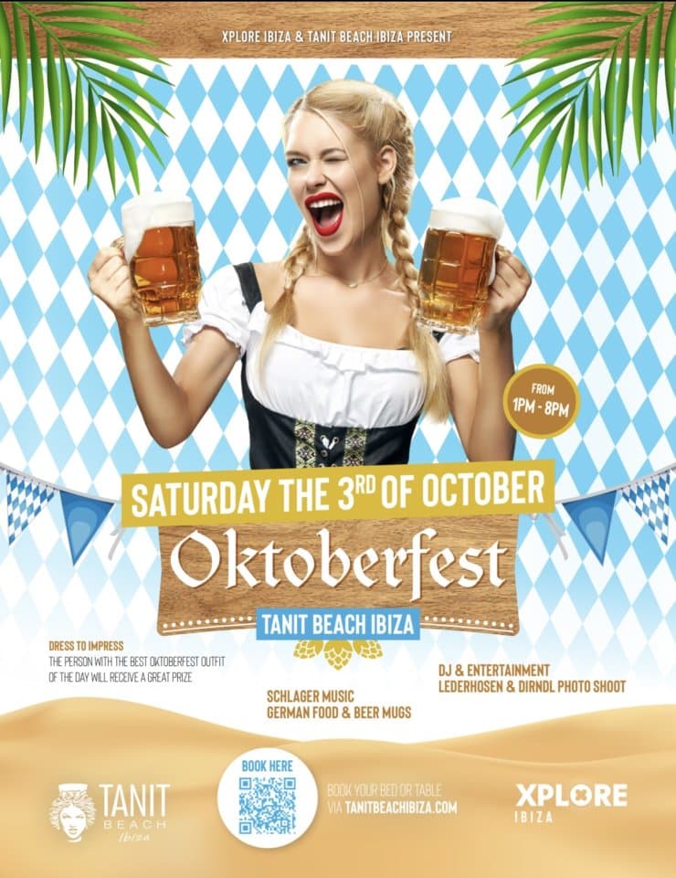 Oktoberfest at Tanit Beach Ibiza