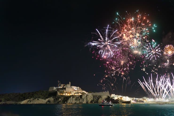 Ibiza Fiestas: Santa Maria, San Ciriaco And Fireworks In Ibiza Town