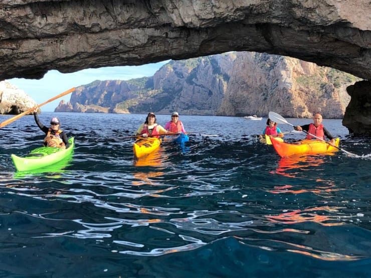 Community kayak excursion