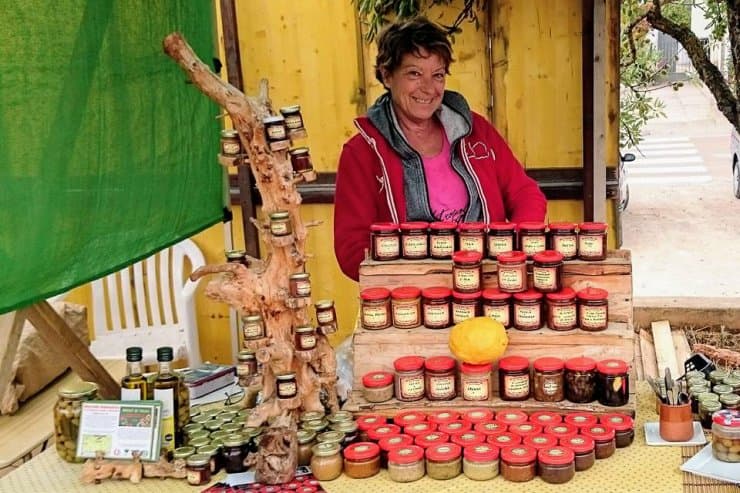 Forada Market with Local Products