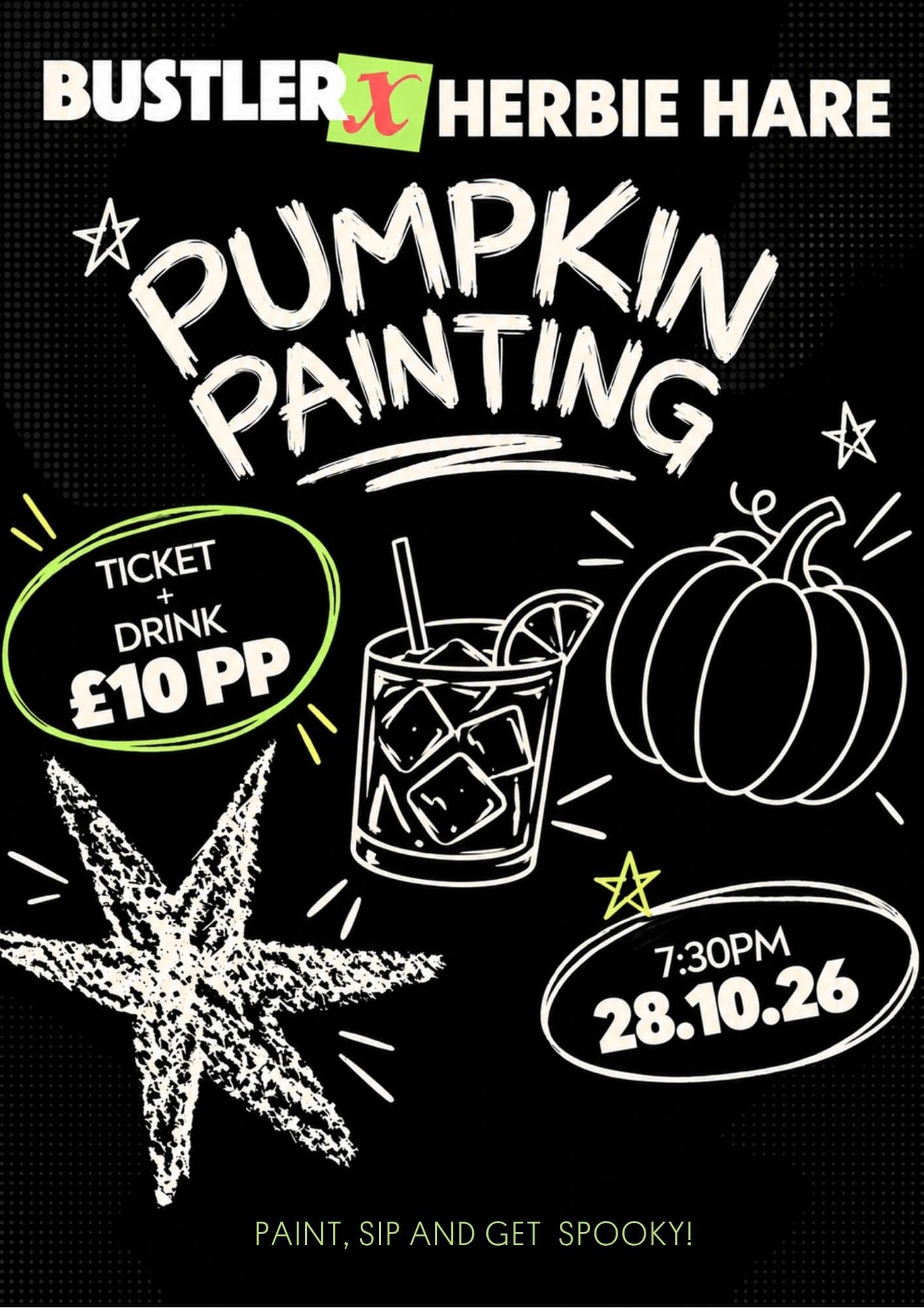 Pumpkin Painting x Herbie Hare
