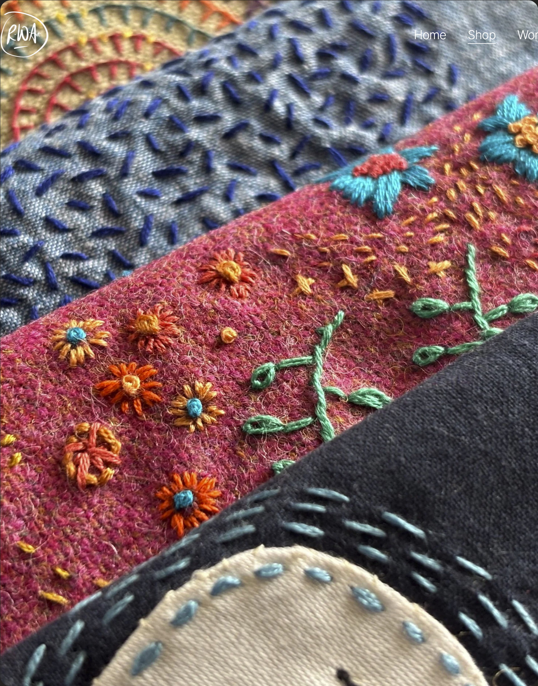 Stitch Together - Hand Stitched Patches