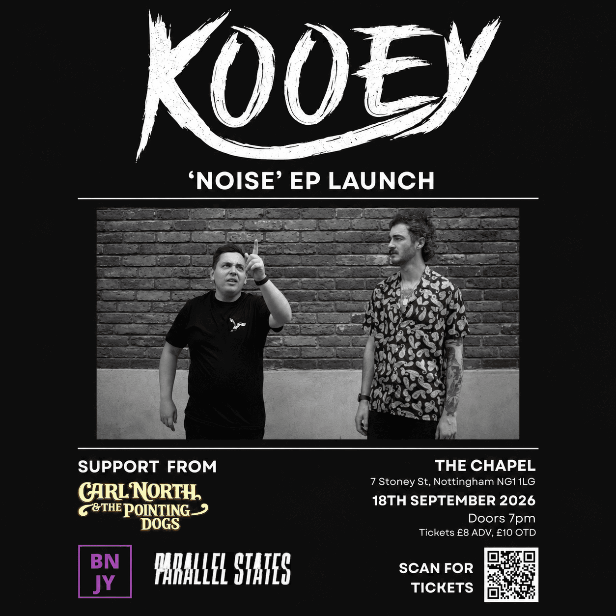 Kooey debut EP Launch @ The Chapel