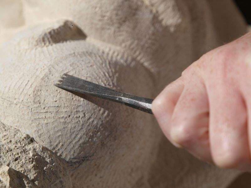 Stone Carving With Alan Micklethwaite