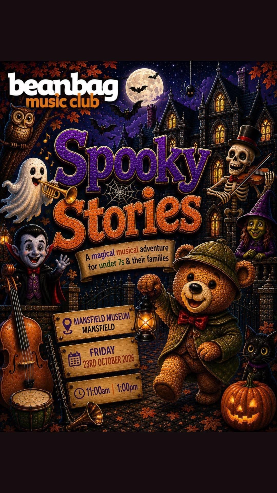 Beanbag Music Club - Spooky Stories