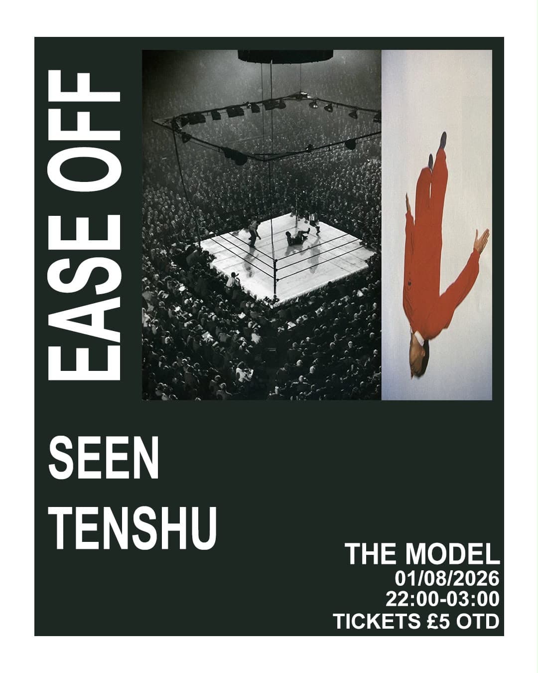 The Model presents Ease Off with Seen and Tenshu