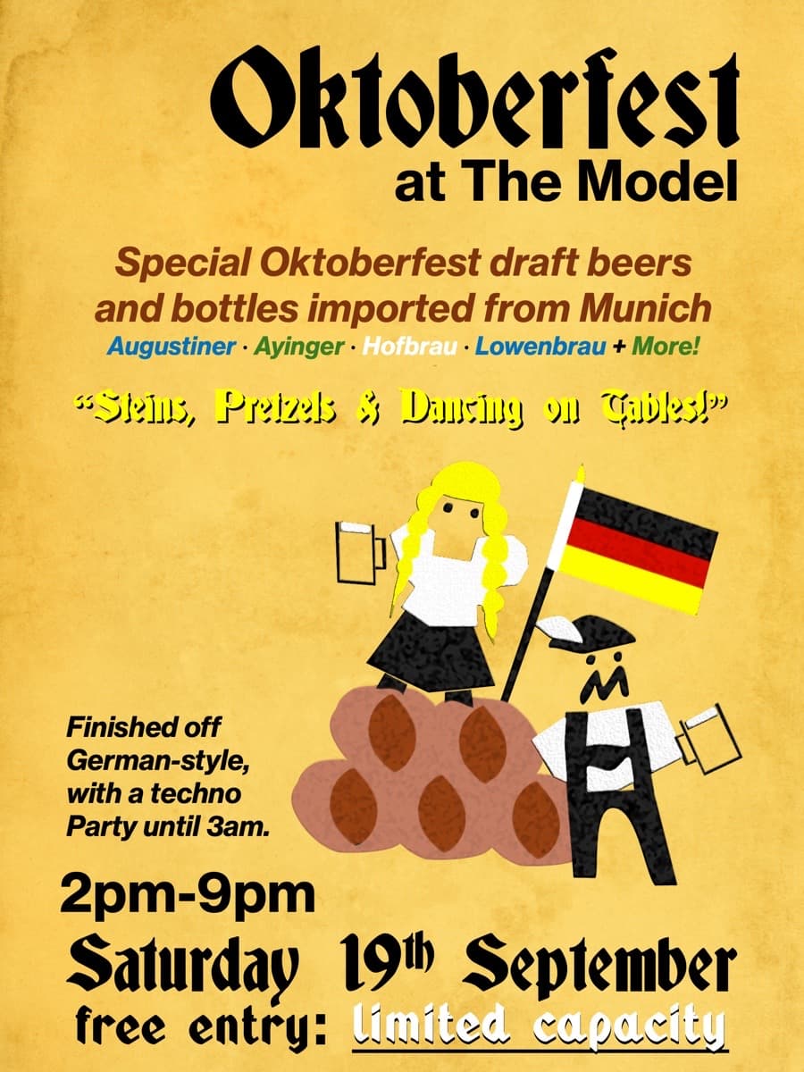 Oktoberfest + afterparty with BIBLIOTECH