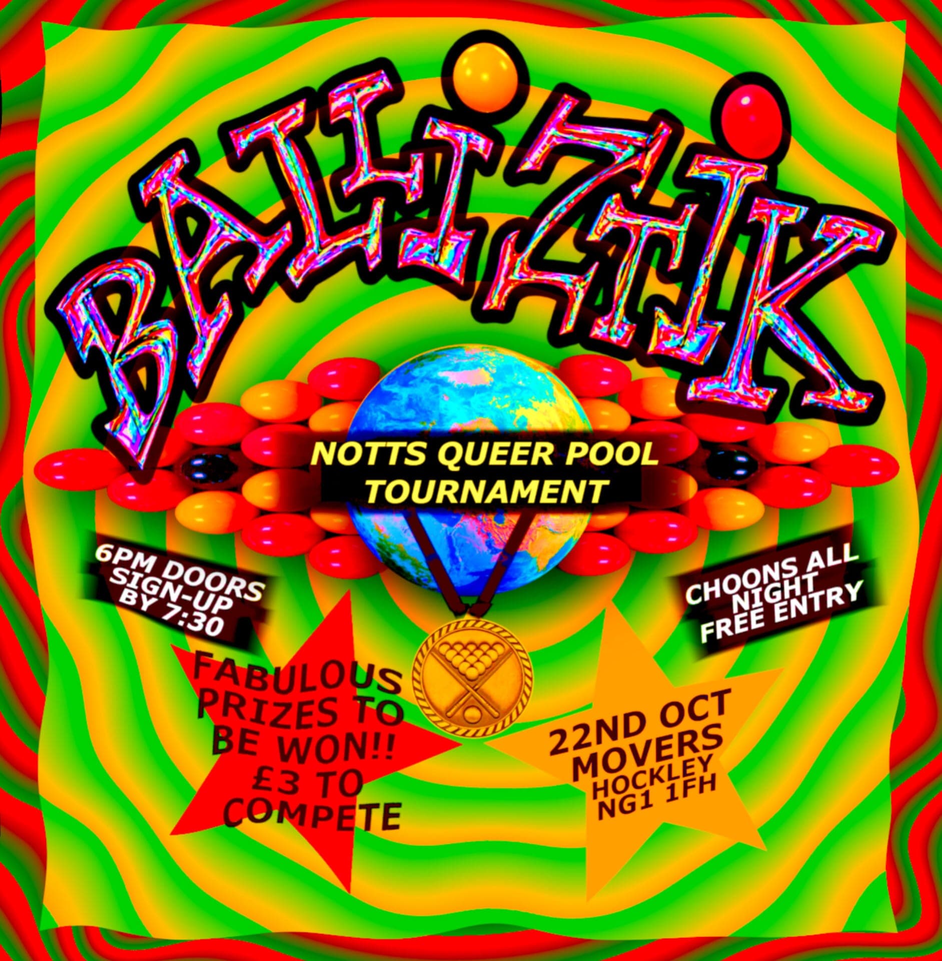 Ballistik: Queer Pool Tournament