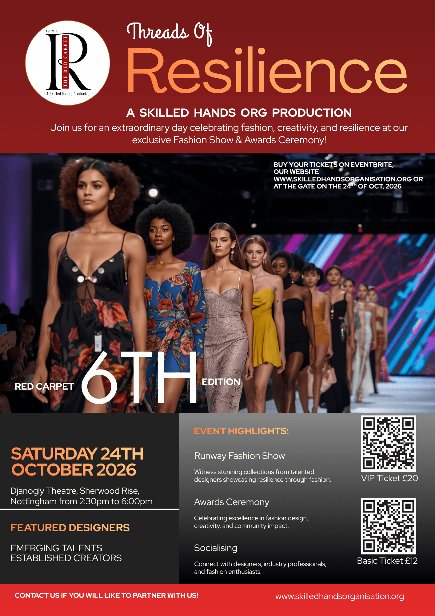 Threads Of Resilience-Red Carpet 6 Edition (A Skilled Hands Production)