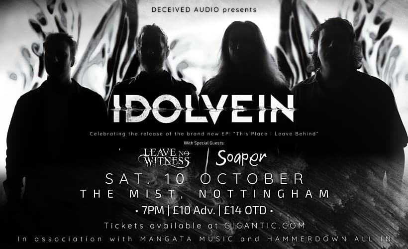 Idolvein: “This Place I Leave Behind” EP Release Show