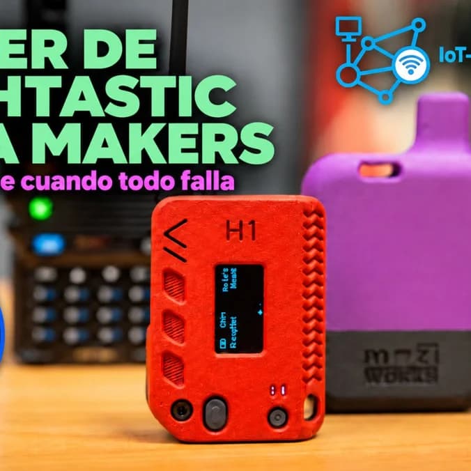 Taller de Meshtastic para Makers – Comunicarse cuando todo falla