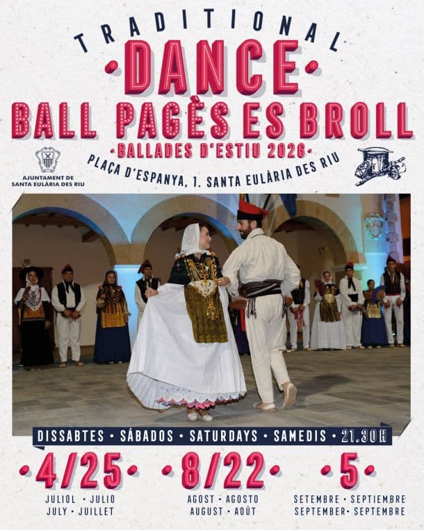 Santa Eulària Summer Folk Dance Performances