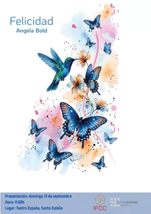 Presentation of the Poetry Book Felicidad by Angela Bold