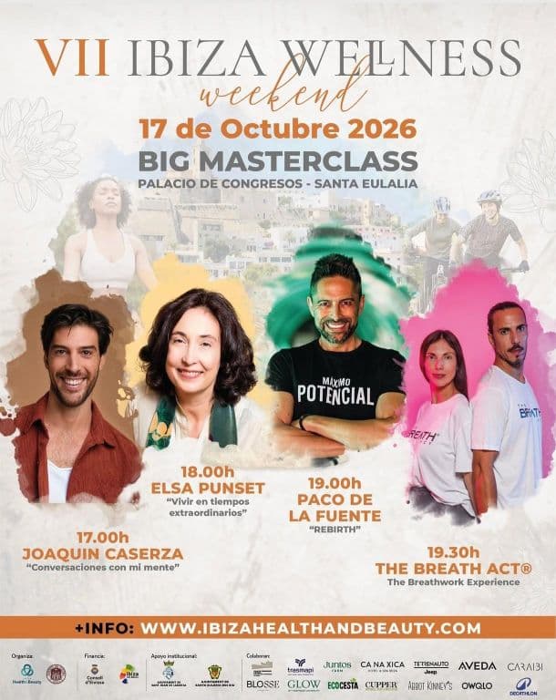 Ibiza Wellness Weekend 2026 Big Masterclass