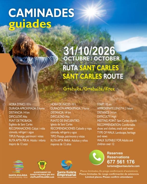 Guided Walk: Sant Carles Route