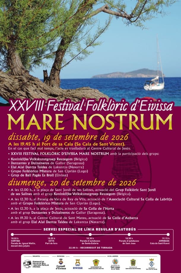 28th Ibiza Folk Festival – Mare Nostrum