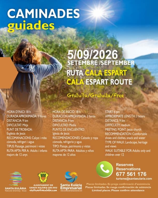 Guided Walk: Cala Espart Route