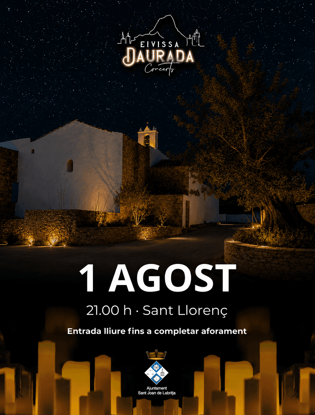 Eivissa Daurada: Free Concert in San Lorenzo