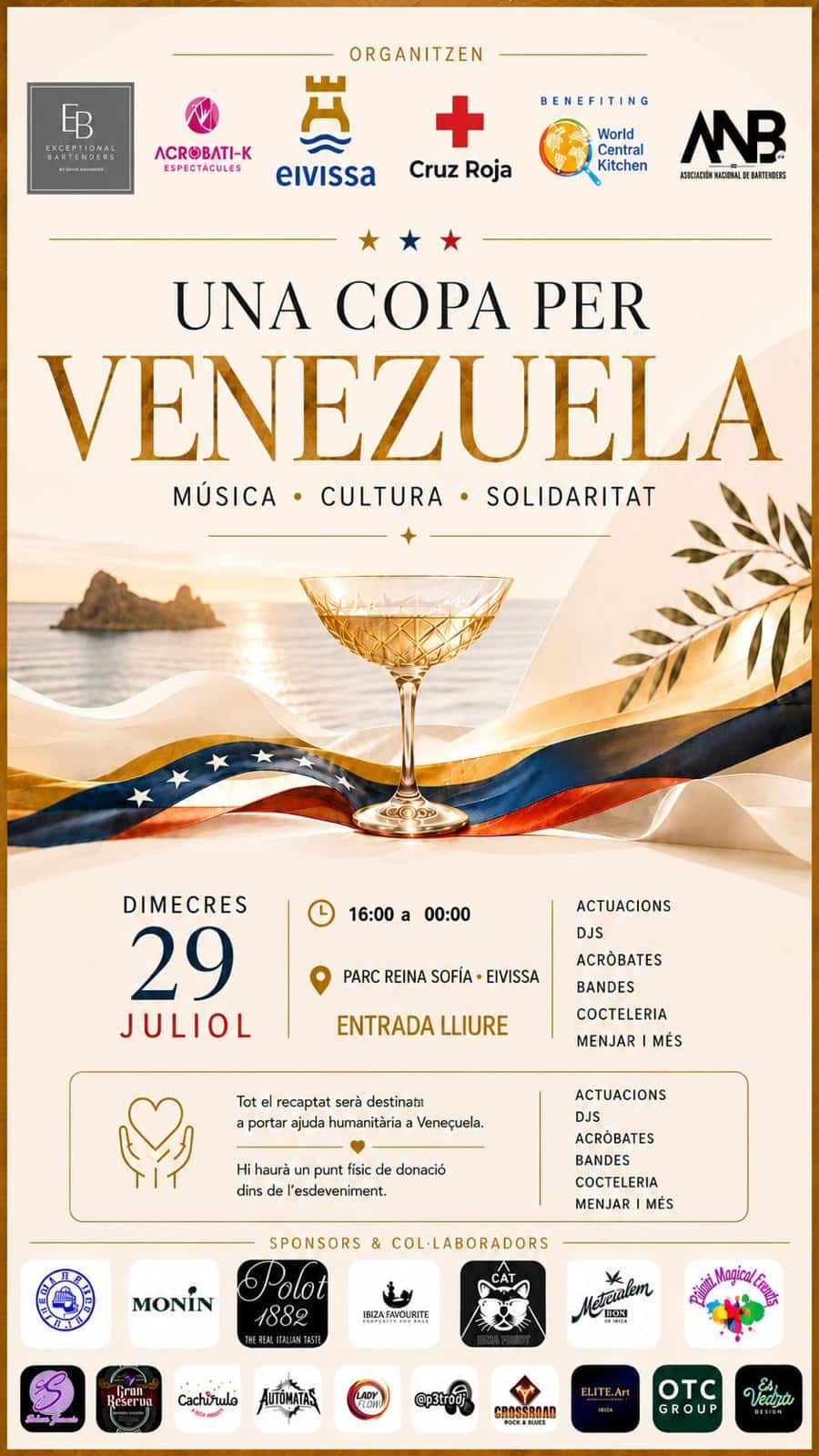 Una Copa Por Venezuela: Jornada Solidaria