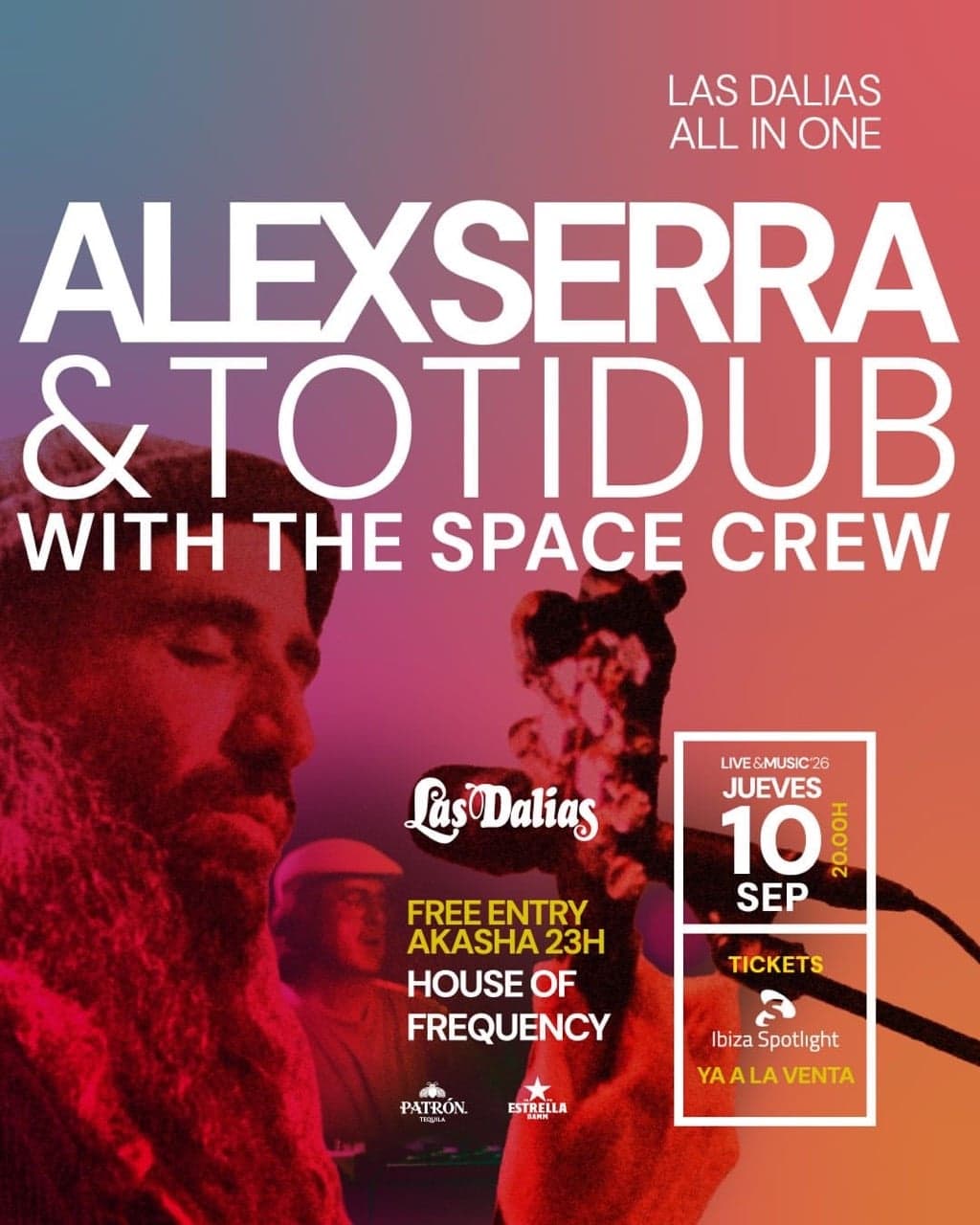 Alex Serra and Totidub Concert