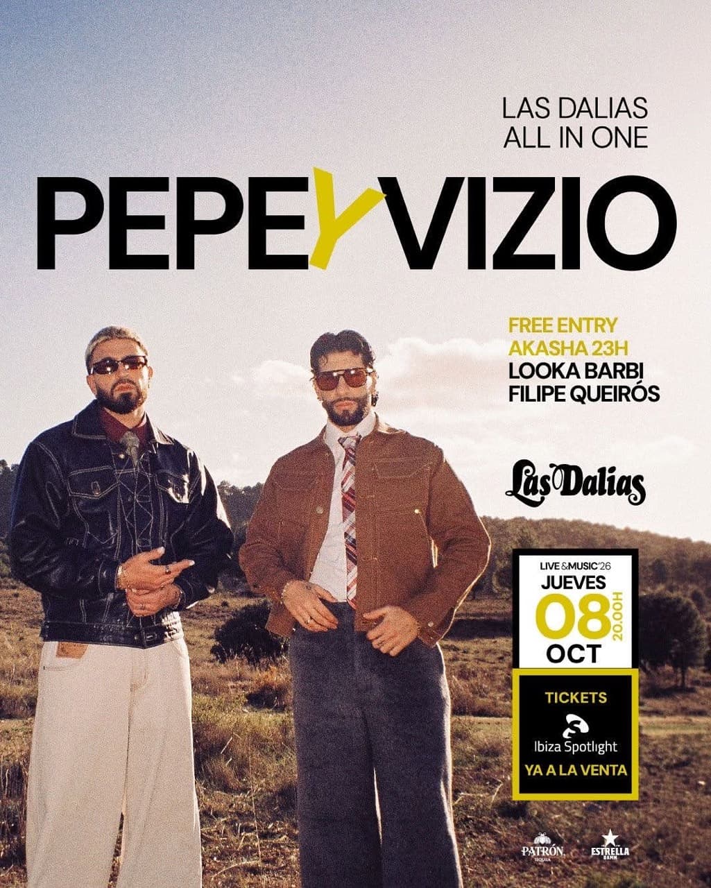 Las Dalias Live Music – Pepe y Vizio