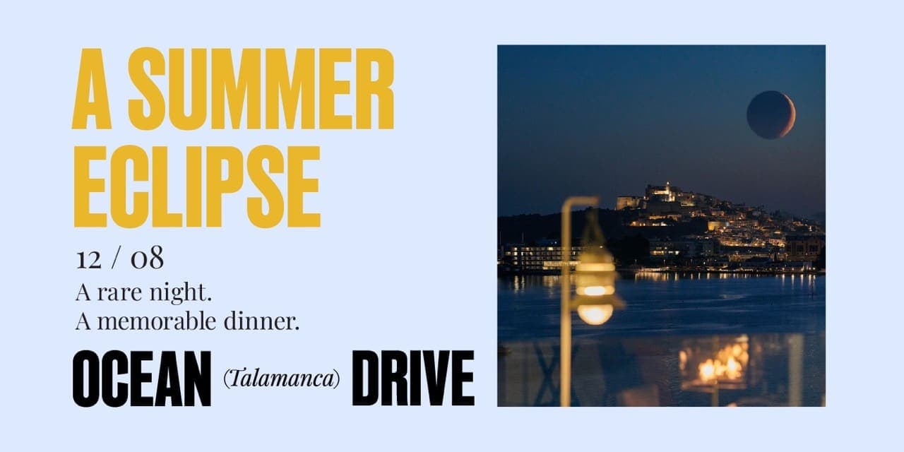 Dinner with an Eclipse at Ocean Drive Talamanca