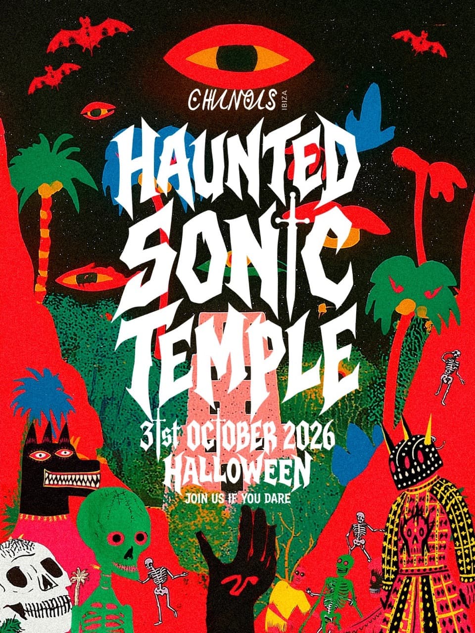 Haunted Sonic Temple: Halloween en Chinois