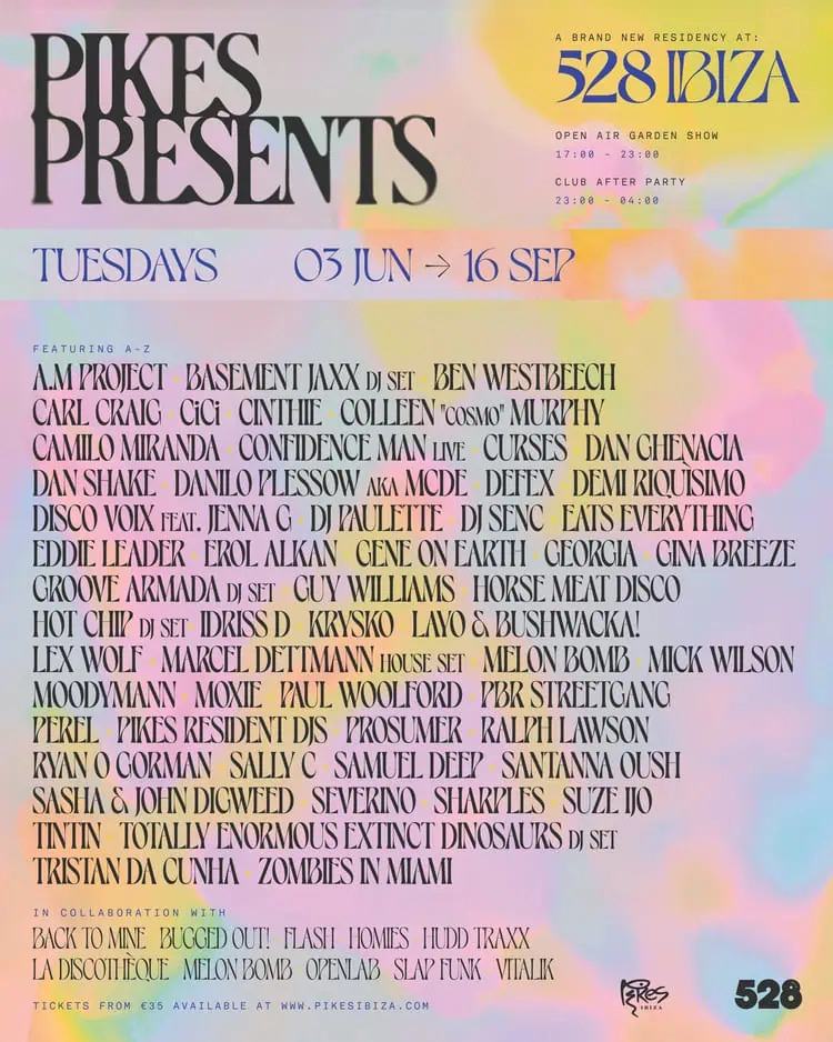 Pikes Presents…528 Ibiza