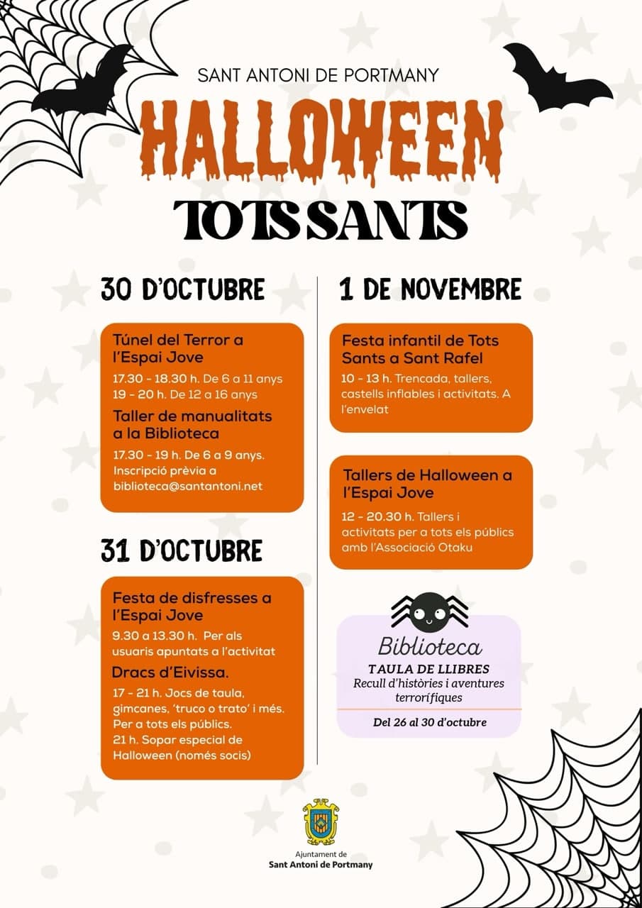 Halloween y Tots Sants en San Antonio