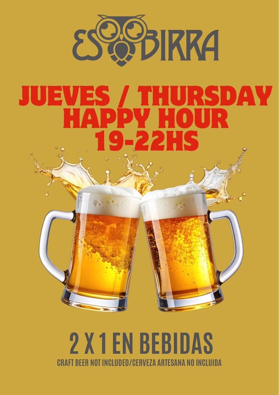 Happy Hour at Es Birra