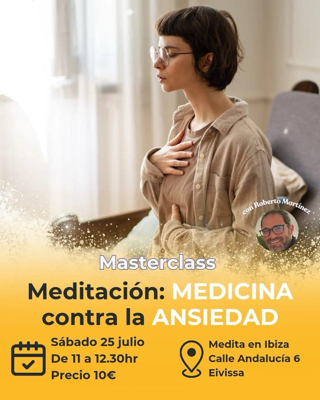 Meditation Masterclass to Combat Anxiety