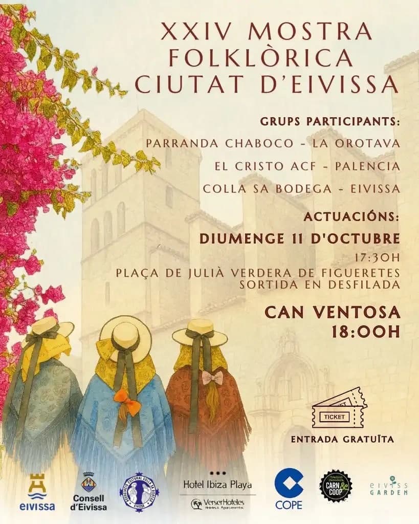 XXIV Mostra Folklòrica Ciutat d'Eivissa