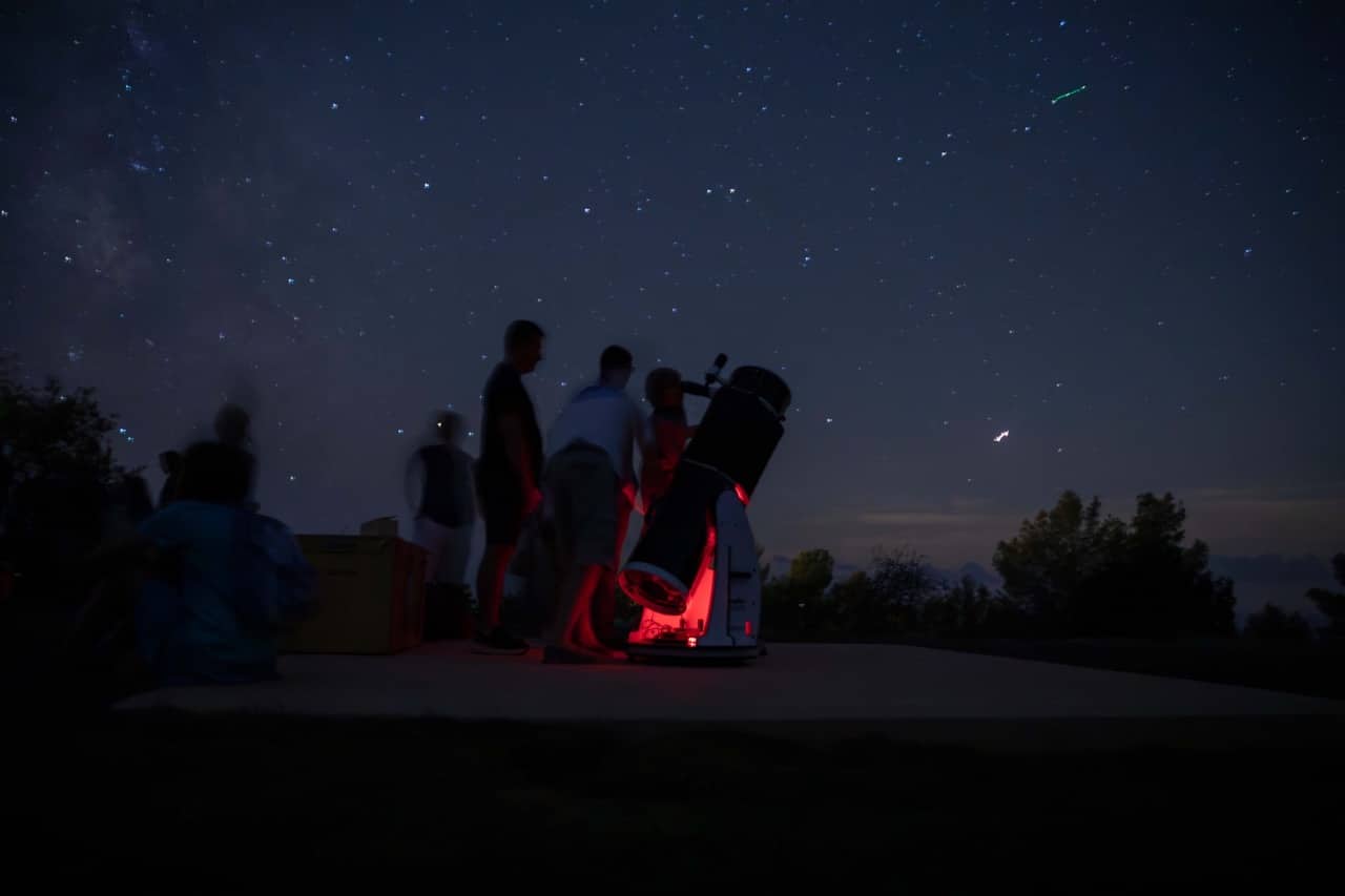 Astronomical Observations from Cala d'Hort