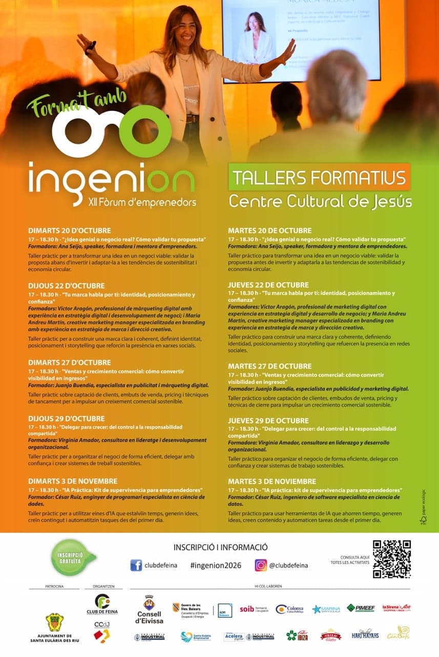 Talleres Formativos de Ingenion 2026