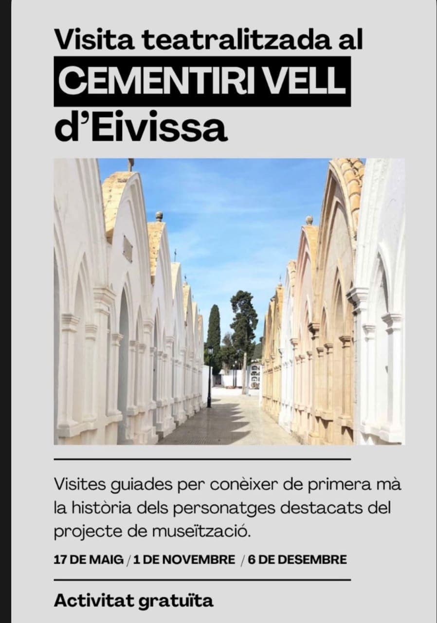 Dramatized Visit to the Old Cemetery of Ibiza