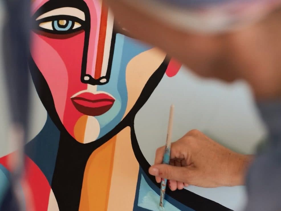 Paint & Sip Experience with Sarah Main at Sun & Moon