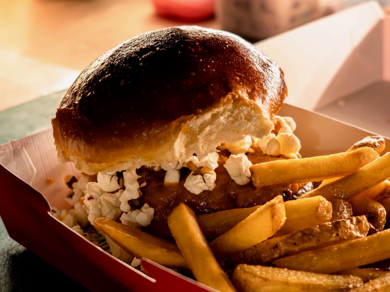 Burger Gourmet at Up Ibiza Sky Society at The Unexpected Hotel Ibiza